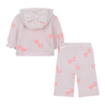 Billieblush Completo 2 Pezzi Felpa-Pantalone tinta unita Rosa per Neonata U21452 ROSA BillIEBLUSH 