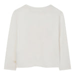 Billieblush Shirt Girocollo tinta unita con Paillettes Panna per Bambina U21610X PANNA BillIEBLUSH 
