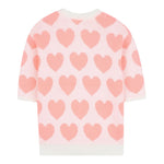 Billieblush Abito Manica Lunga Fantasia Cuori Rosa per Neonata U21656 ROSA BillIEBLUSH 