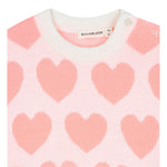Billieblush Abito Manica Lunga Fantasia Cuori Rosa per Neonata U21656 ROSA BillIEBLUSH 