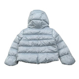 Blauer Giubbino tinta unita con Cappuccio E Zip Azzurro per Neonato 25WBBXC02452X AZZURRO BLAUER 