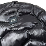 Blauer Giubbino tinta unita con Zip E Cappuccio Nero per Neonato 25WBBXC02456 NERO BLAUER 