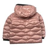 Blauer Giubbino tinta unita con Zip E Cappuccio Rosa per Neonato 25WBBXC02456 ROSA BLAUER 