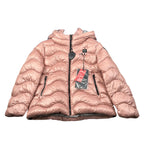 Blauer Giubbino tinta unita con Zip E Cappuccio Rosa per Bambina 25WBLGC02394 ROSA BLAUER 