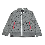 Boboli Felpa con Zip E Cappuccio tinta unita Grigio per Bambina 214143 GRIGIO BOBOLI 