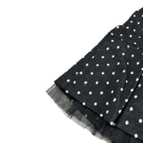 Boboli Gonna tinta unita Fantasia A Pois Nero per Bambina 415099 NERO BOBOLI 