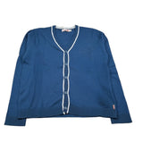 Boboli Cardigan tinta unita Blu per Bambino 736264 BLU BOBOLI 