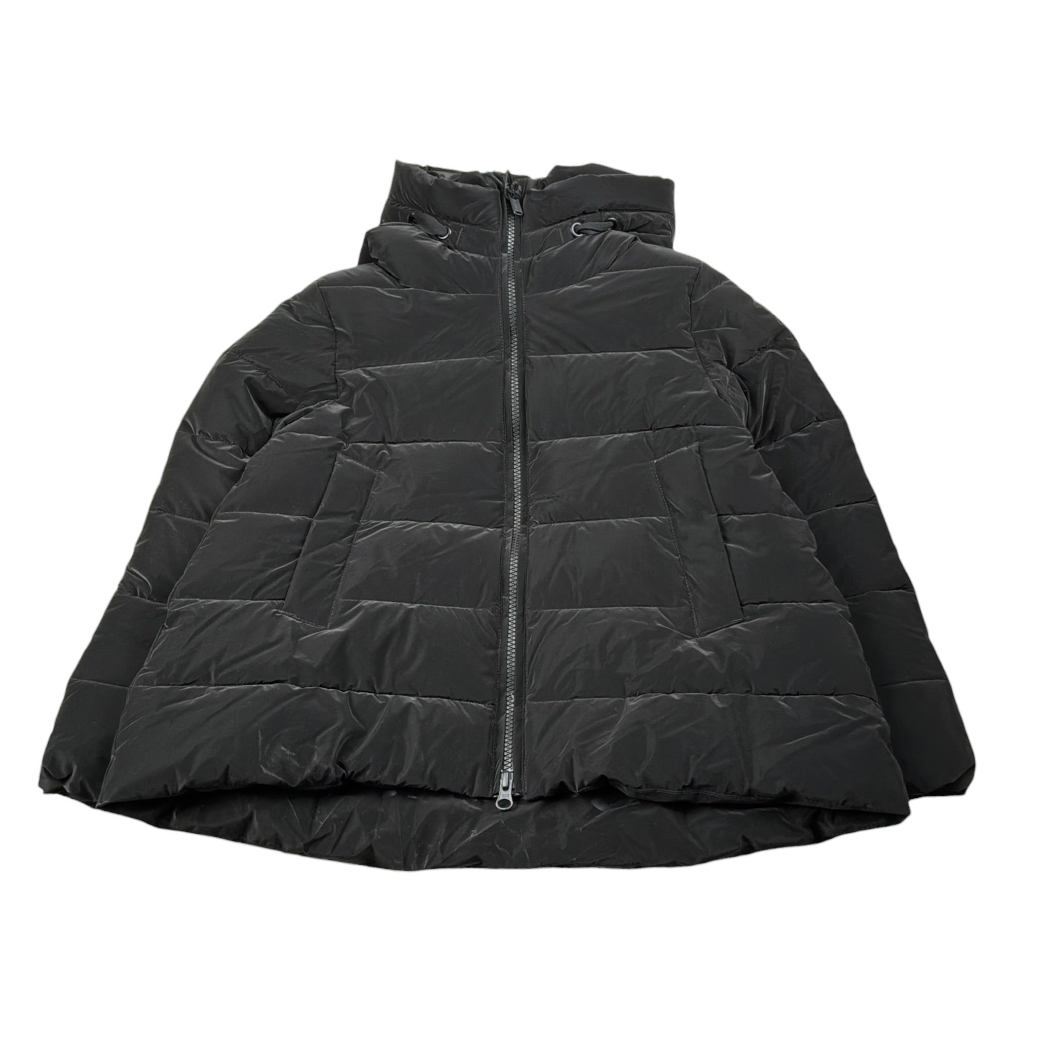 Bomboogie Giubbino tinta unita con Cappuccio Nero per Bambina GG6012 NERO BOMBOOGIE 