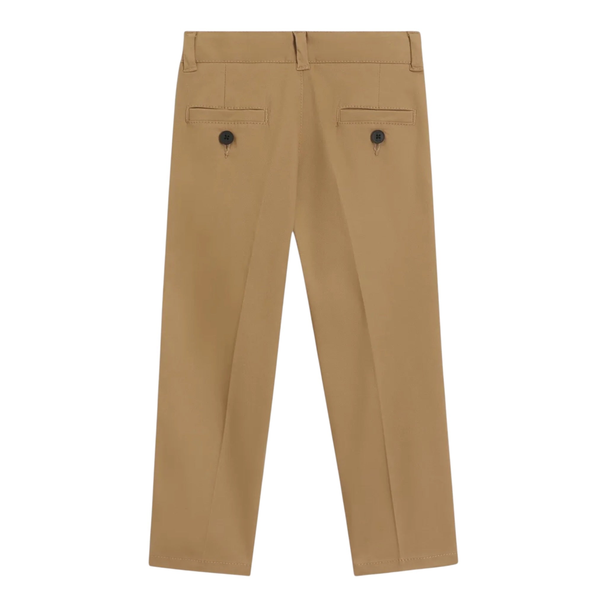 Boss Pantalone tinta unita con Tasche Americane Cammello per Bambino J52298 CAMMELLO BOSS 