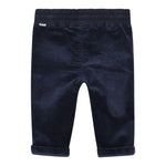 Boss Pantalone tinta unita In Camoscio Blu per Neonato J52438 BLU BOSS 