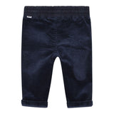 Boss Pantalone tinta unita In Camoscio Blu per Bambino J52438J BLU BOSS 
