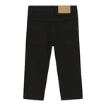 Boss Pantalone tinta unita con Girovita Regolabile Nero per Neonato J52440 NERO BOSS 