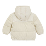 Boss Giubbino tinta unita con Zip E Cappuccio Beige per Neonato J52478 BEIGE BOSS 