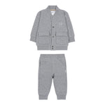 Boss Completo 2Pz Felpa-Pantalone Grigio per Neonato J52482N GRIGIO BOSS 