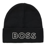 Boss Cappello tinta unita con Logo Nero per Bambino J52617 NERO BOSS 