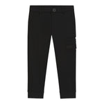 Boss Pantalone tinta unita con Bottone Nero per Bambino J5296 NERO BOSS 