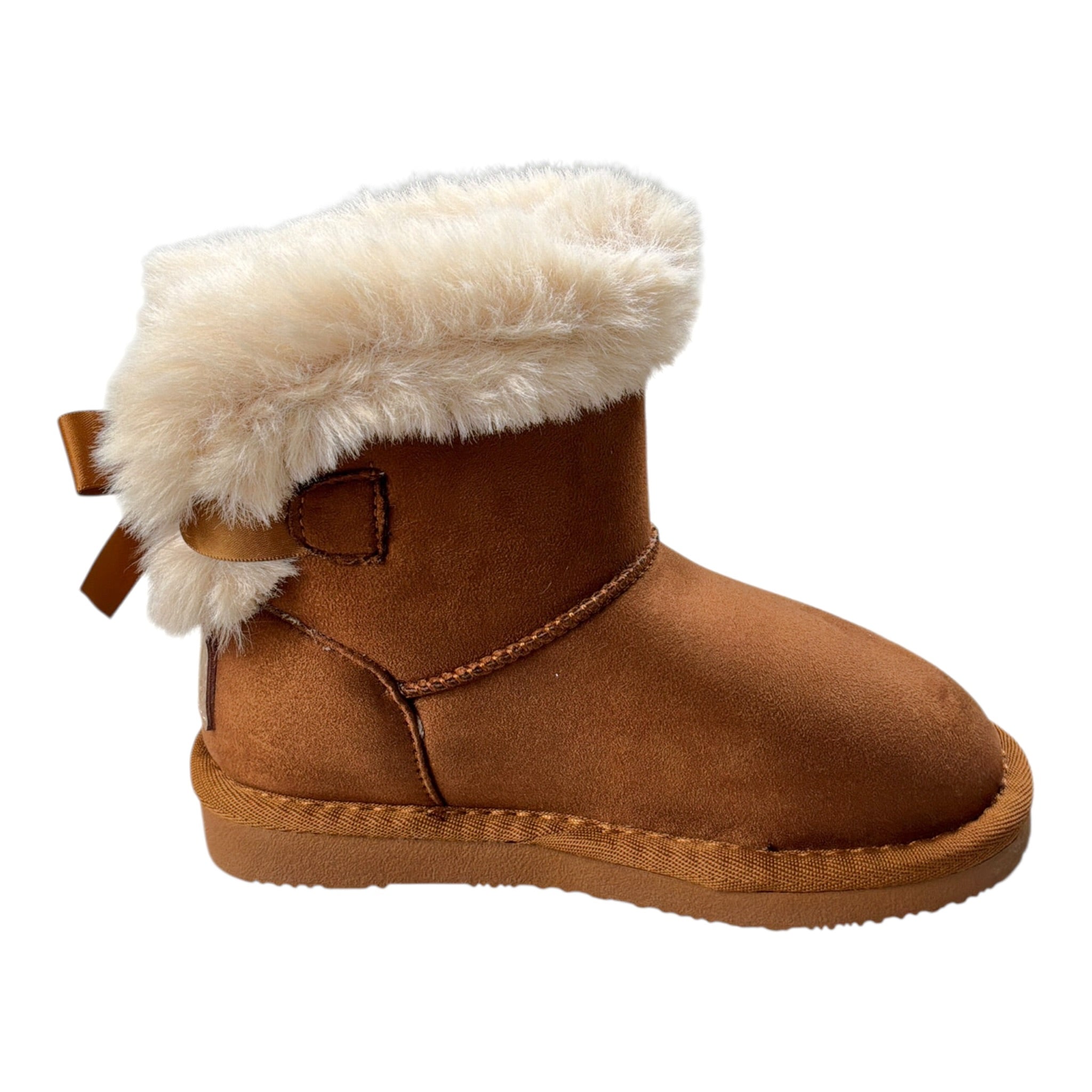 Break&Walk Stivale tinta unita con Pelliccia Cammello per Bambina BJSH542021 CAMMELLO BREAK&WALK 