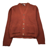 Brian Rush Cardigan tinta unita Ruggine per Bambino MG3025 RUGGINE BRIAN RUSH 