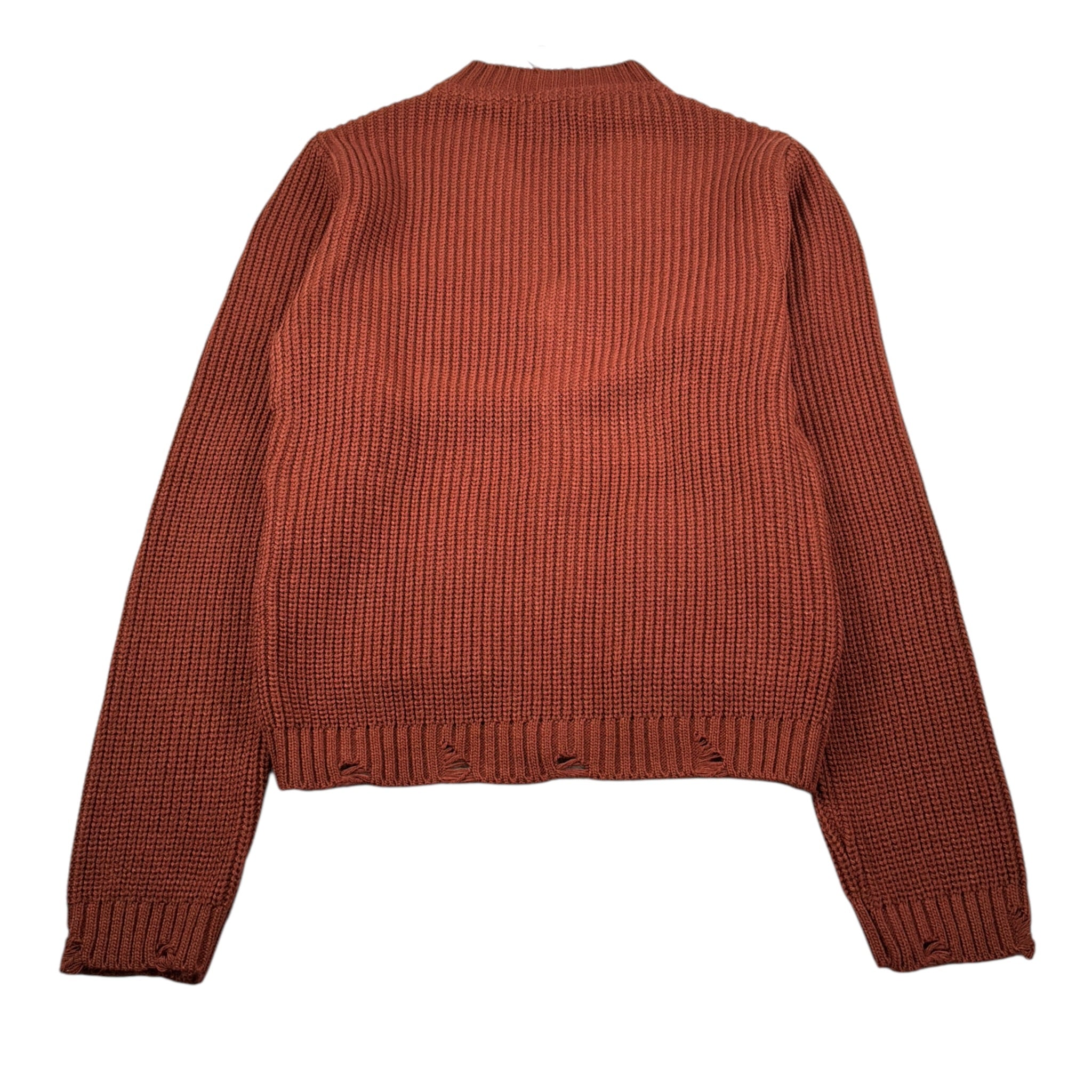 Brian Rush Cardigan tinta unita Ruggine per Bambino MG3025 RUGGINE BRIAN RUSH 