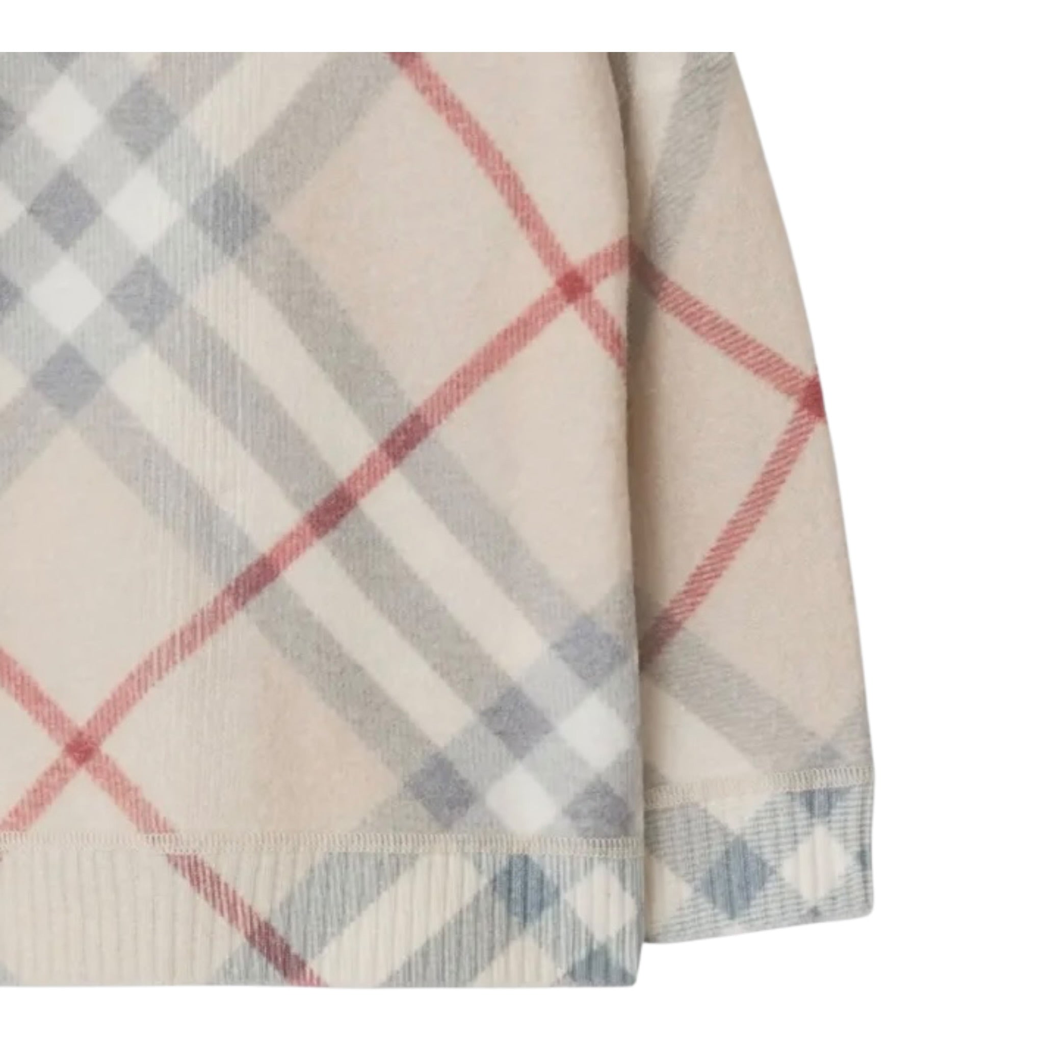 Burberry Cardigan tinta unita con Fantasia Beige per Neonata 8093117 BEIGE BURBERRY 