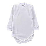 Calamaro Body tinta unita Mezzo Collo Bianco per Neonata 01210X BIANCO CALAMARO 