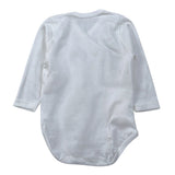Calamaro Body tinta unita con Ricami Panna per Neonata 18020 PANNA CALAMARO 