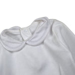 Calamaro Body tinta unita con Colletto Bianco per Neonata JEJE BIANCO CALAMARO 