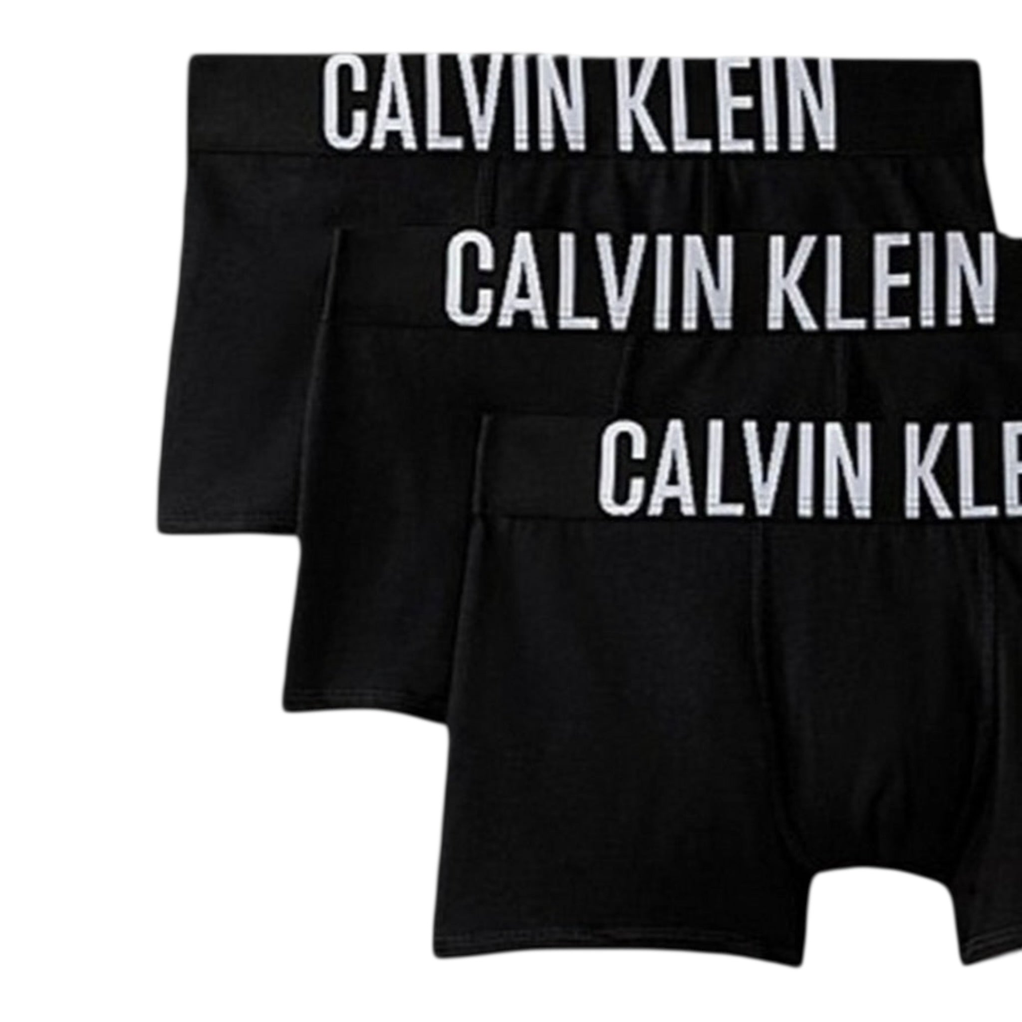 Calvin Klein Set Slip 3 Pezzi tinta unita Nero per Bambino B70B7005100 NERO CALVIN KLEIN 