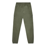 Calvin Klein Pantalone tinta unita con Tasconi Verde per Bambino IB0IB02280 VERDE CALVIN KLEIN 