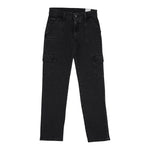 Calvin Klein Jeans tinta unita con Tasconi Nero per Bambino IB0IB02520 NERO CALVIN KLEIN 