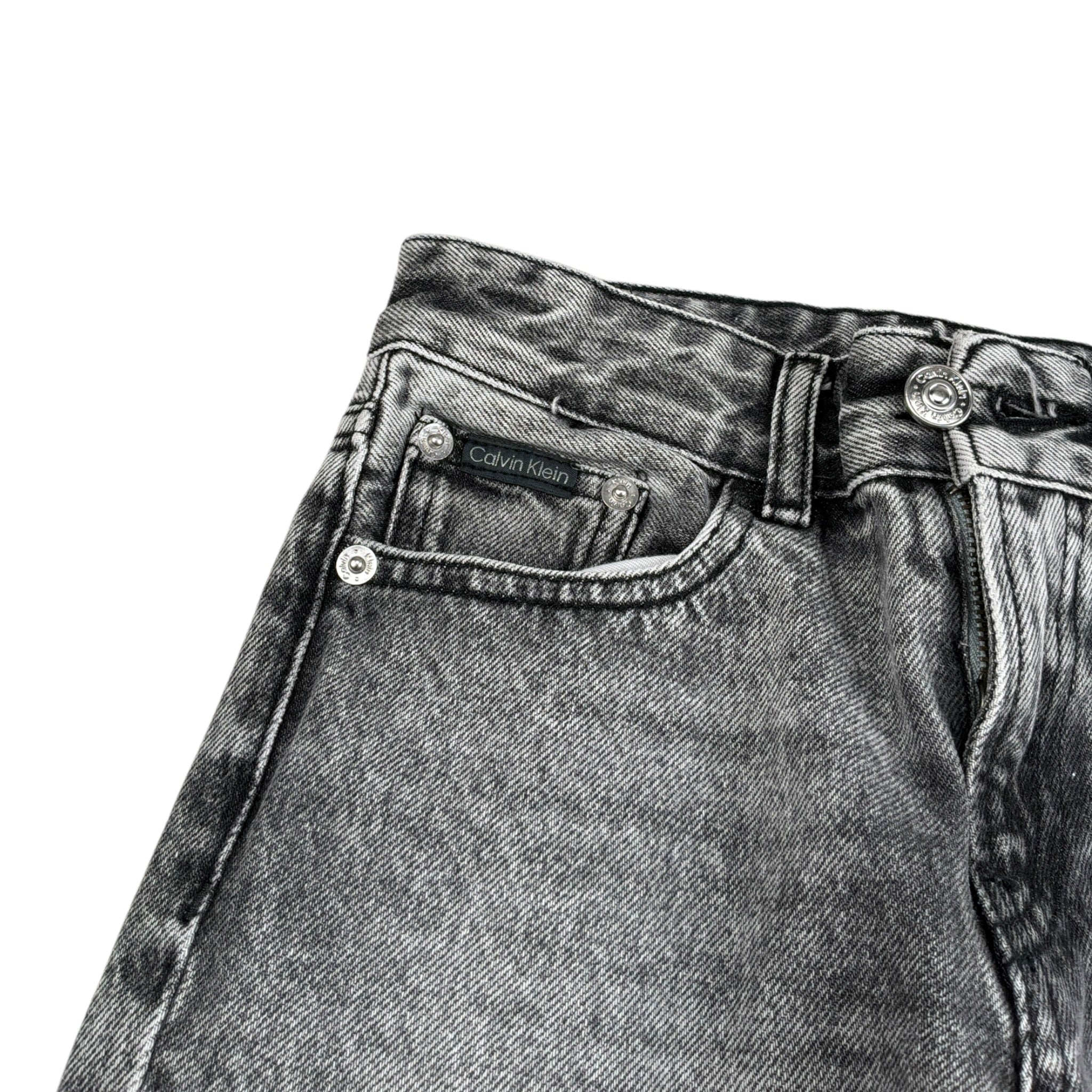 Calvin Klein Jeans tinta unita con Girovita Regolabile Grigio per Bambino IB0IB02521 GRGIO CALVIN KLEIN 