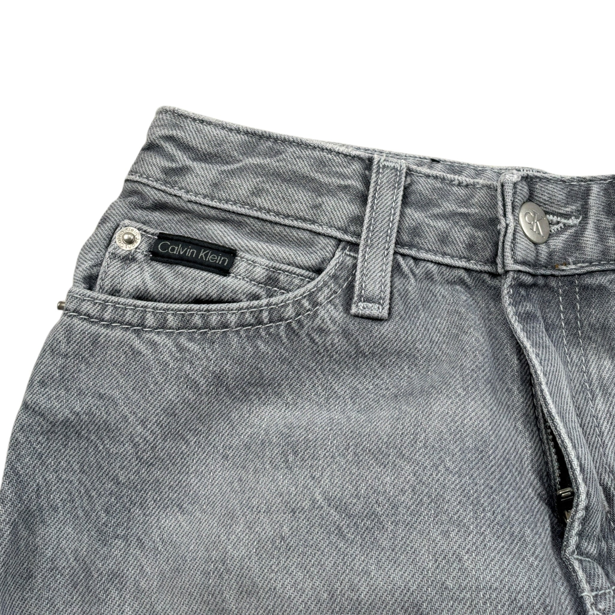 Calvin Klein Jeans tinta unita con Girovita Regolabile Grigio per Bambino IG0IG02062 GRIGIO CALVIN KLEIN 