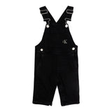 Calvin Klein Salopette tinta unita con Logo Nero per Bambino IN0IN00207 NERO CALVIN KLEIN 