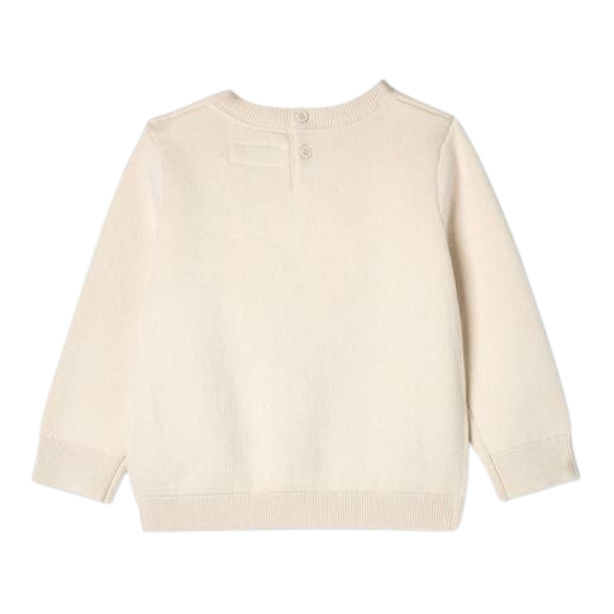 Calvin Klein Maglia tinta unita con Logo Panna per Neonata IN0IN00234 PANNA CALVIN KLEIN 