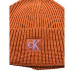 Calvin Klein Cappello tinta unita con Logo Ruggine per Bambina IU0IU00440 RUGGINE CALVIN KLEIN 