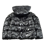 Canadian Giubbino tinta unita con Cappuccio Nero per Bambino CNG224229WKREG NERO CANADIAN 