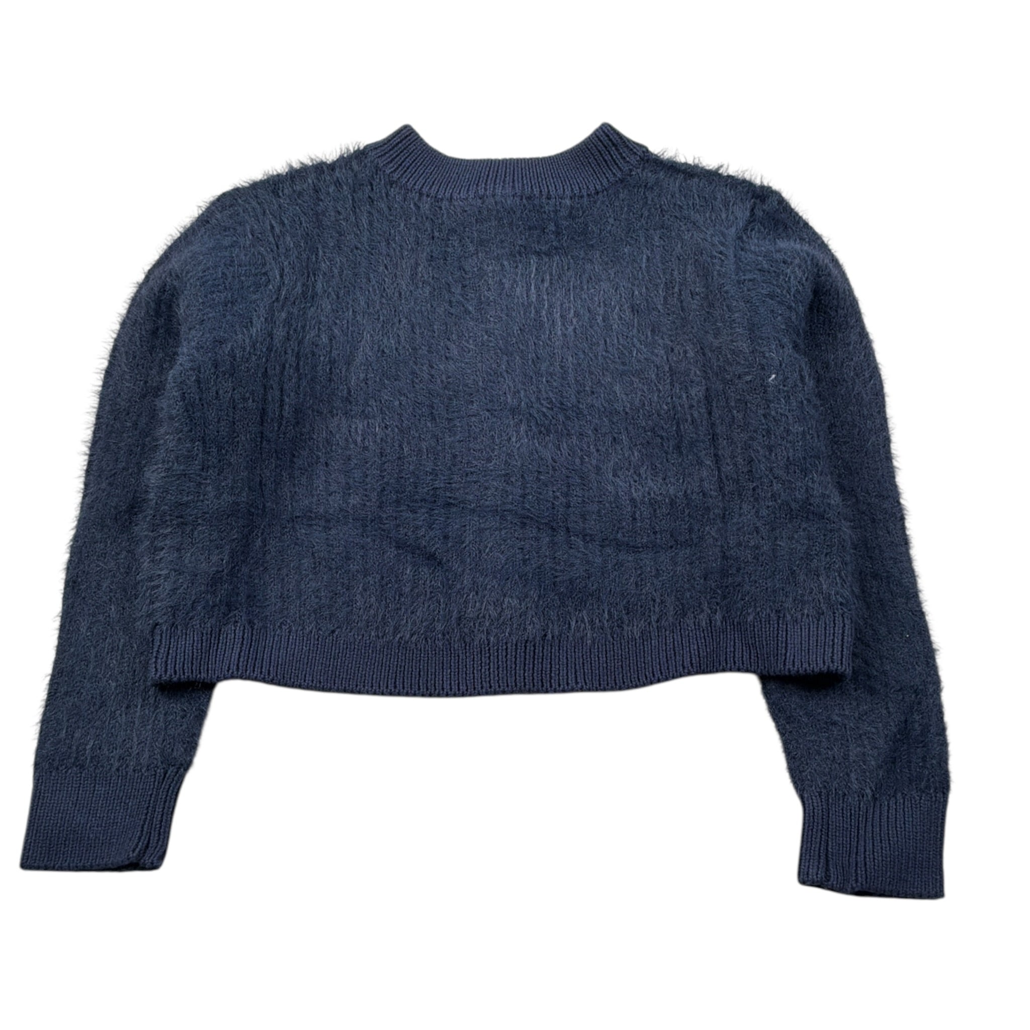 Carre'Ment Beau Cardigan tinta unita Blu per Bambina Y30207 BLU CARRE'MENT BEAU 