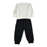 Cesare Paciotti Completo 2Pz Felpa-Pantalone con Stampa Bianco/Nero per Neonato COMP6317B BAINCO/NERO CESARE PACIOTTI 