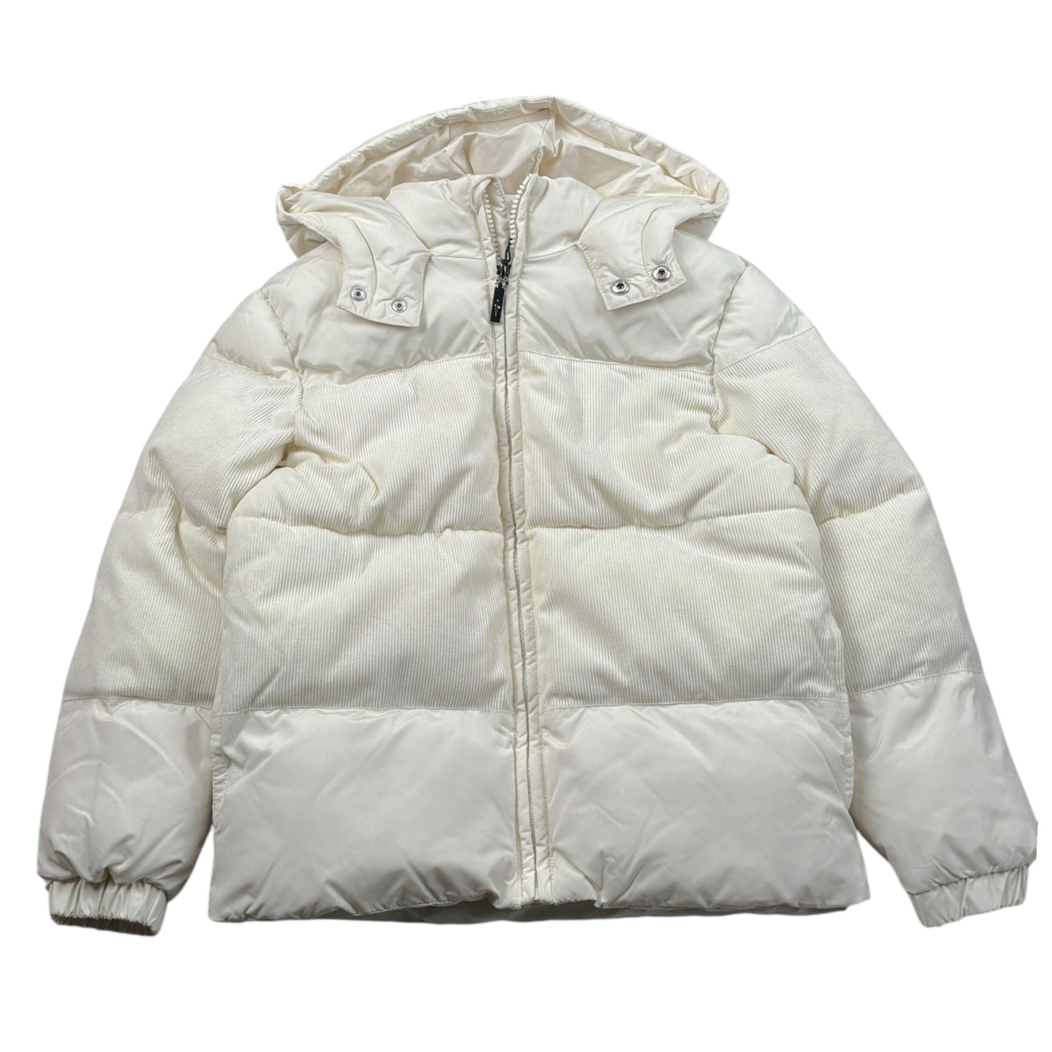 Cesare Paciotti Giubbino tinta unita con Zip E Cappuccio Panna per Bambino GBP6352J PANNA CESARE PACIOTTI 