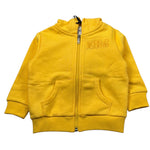 Cesare Paciotti Felpa con Zip E Cappuccio Tint Unita Giallo per Neonato MFICE6330B GIALLO CESARE PACIOTTI 