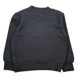 Cesare Paciotti Felpa Girocollo tinta unita con Stampa Nero per Bambino MFP6302J NERO CESARE PACIOTTI 