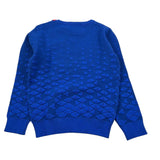 Cesare Paciotti Maglia tinta unita Girocollo Blu per Neonato MGP6350B BLU CESARE PACIOTTI 