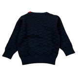Cesare Paciotti Maglia tinta unita Girocollo Blu per Neonato MGP6350BX BLU CESARE PACIOTTI 