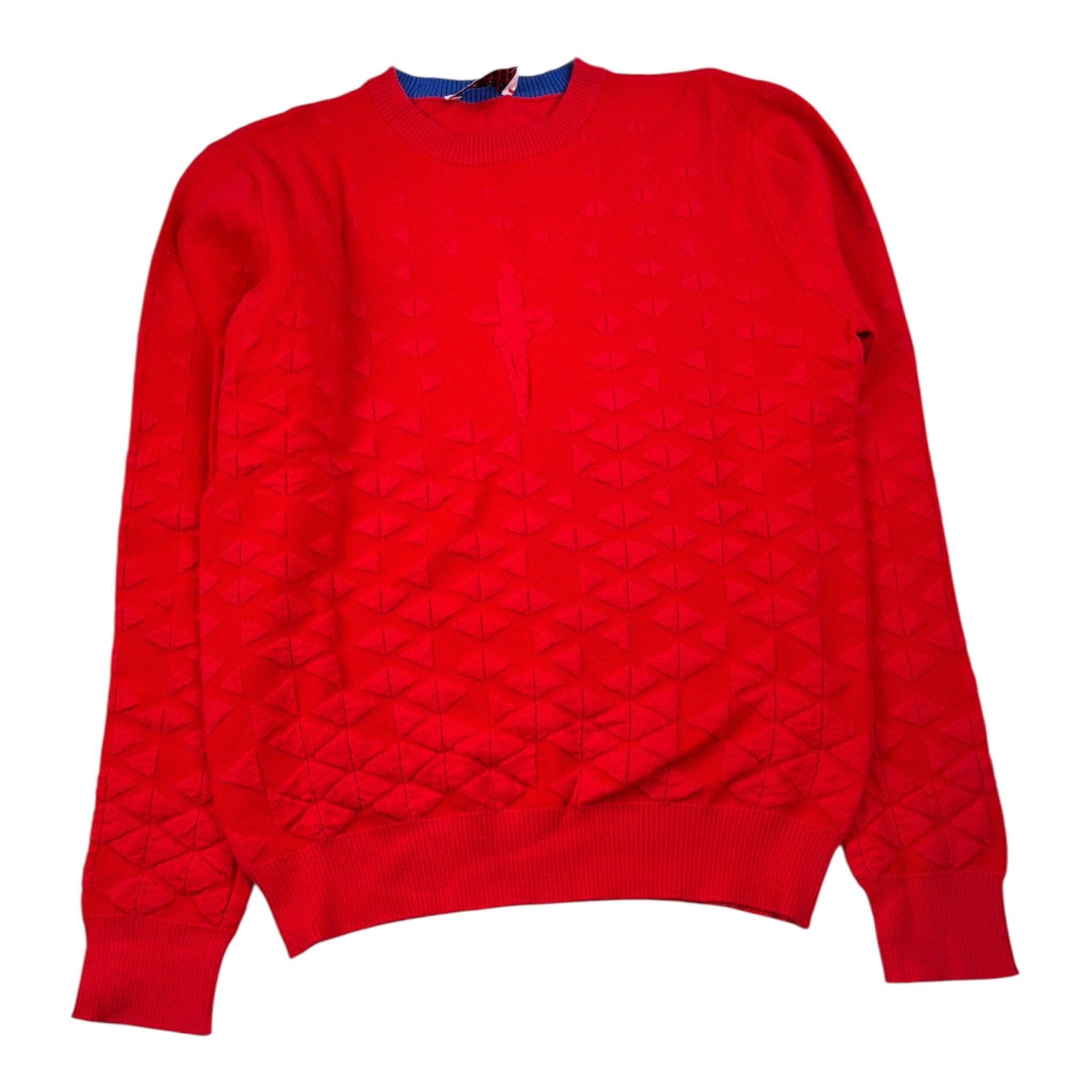 Cesare Paciotti Maglia tinta unita con Ricami Rosso per Bambino MGP6350JX ROSSO CESARE PACIOTTI 