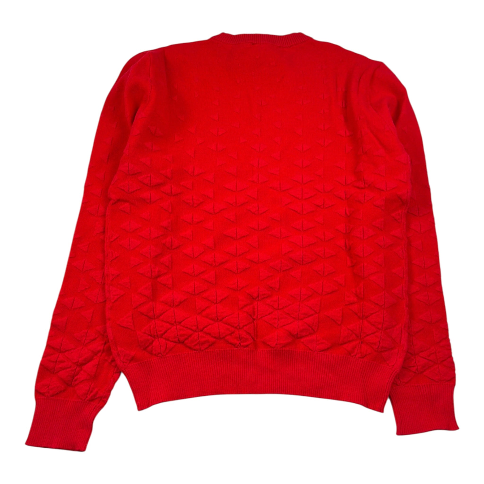 Cesare Paciotti Maglia tinta unita con Ricami Rosso per Bambino MGP6350JX ROSSO CESARE PACIOTTI 