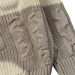 Cesare Paciotti Maglia Girocollo Bicolore Beige per Neonato MGP6358BXN BEIGE CESARE PACIOTTI 