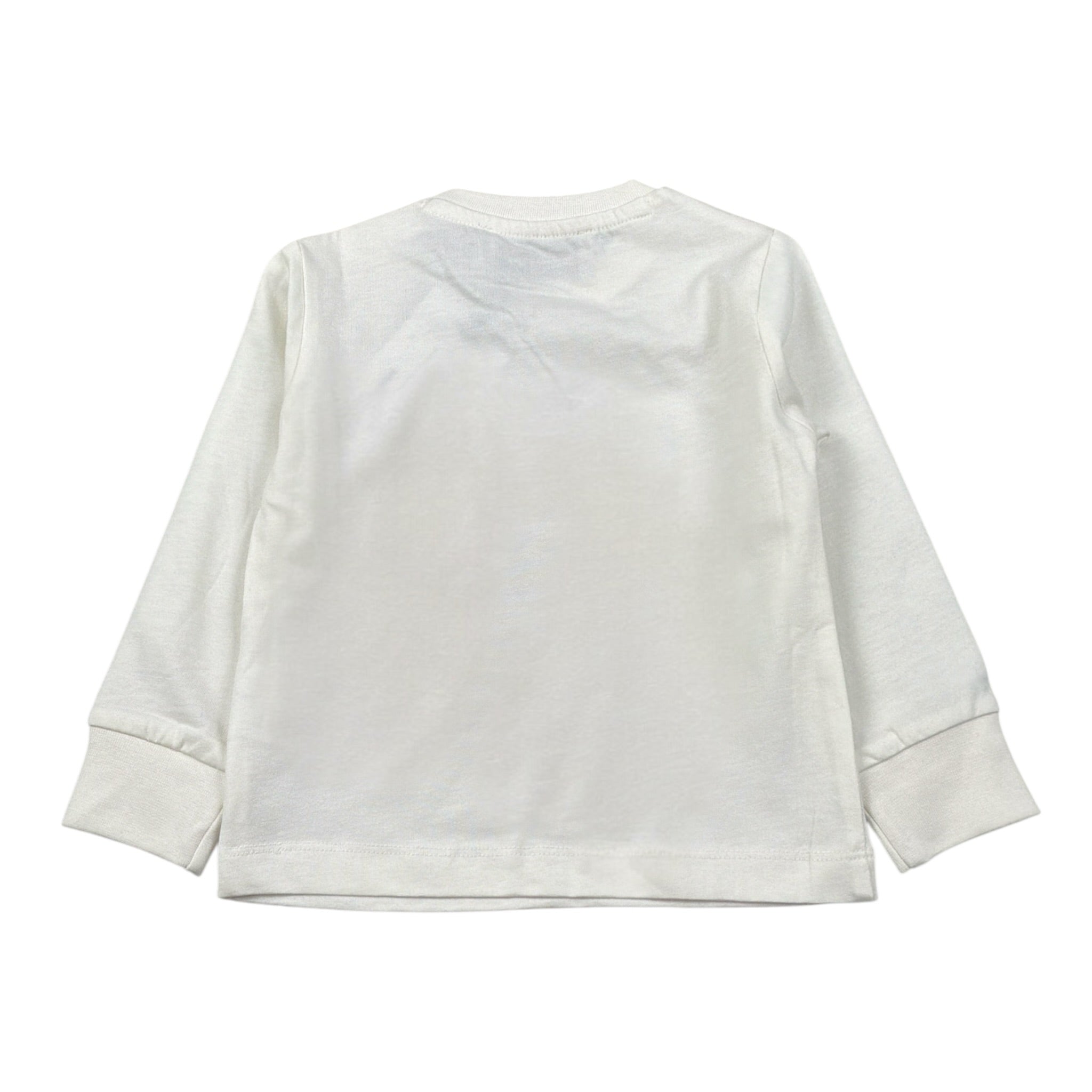 Cesare Paciotti Shirt tinta unita Girocollo con Stampa Bianco per Neonato PA220259 BIANCO CESARE PACIOTTI 