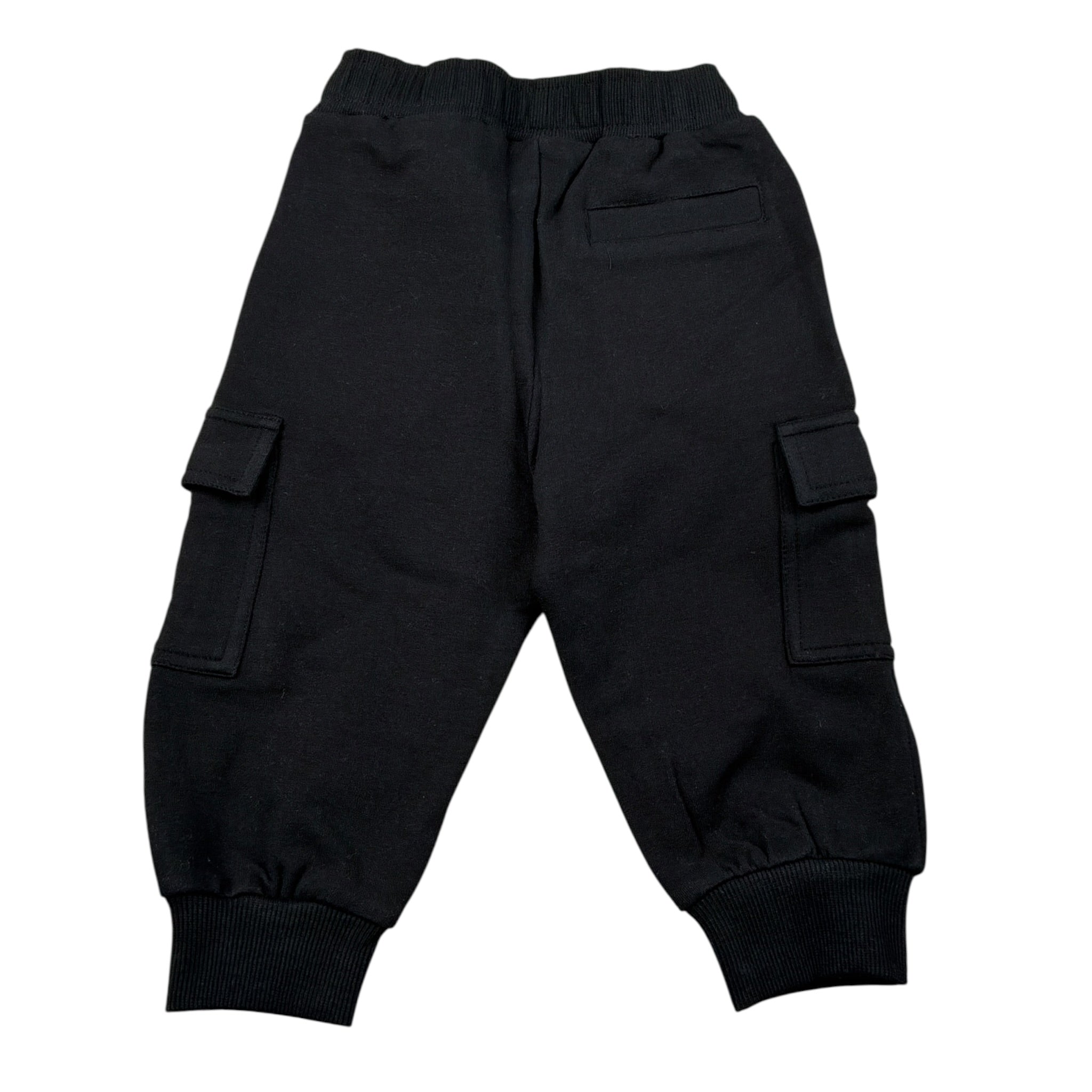 Cesare Paciotti Pantalone Tuta tinta unita Nero per Bambino PFP6301BXXX NERO CESARE PACIOTTI 