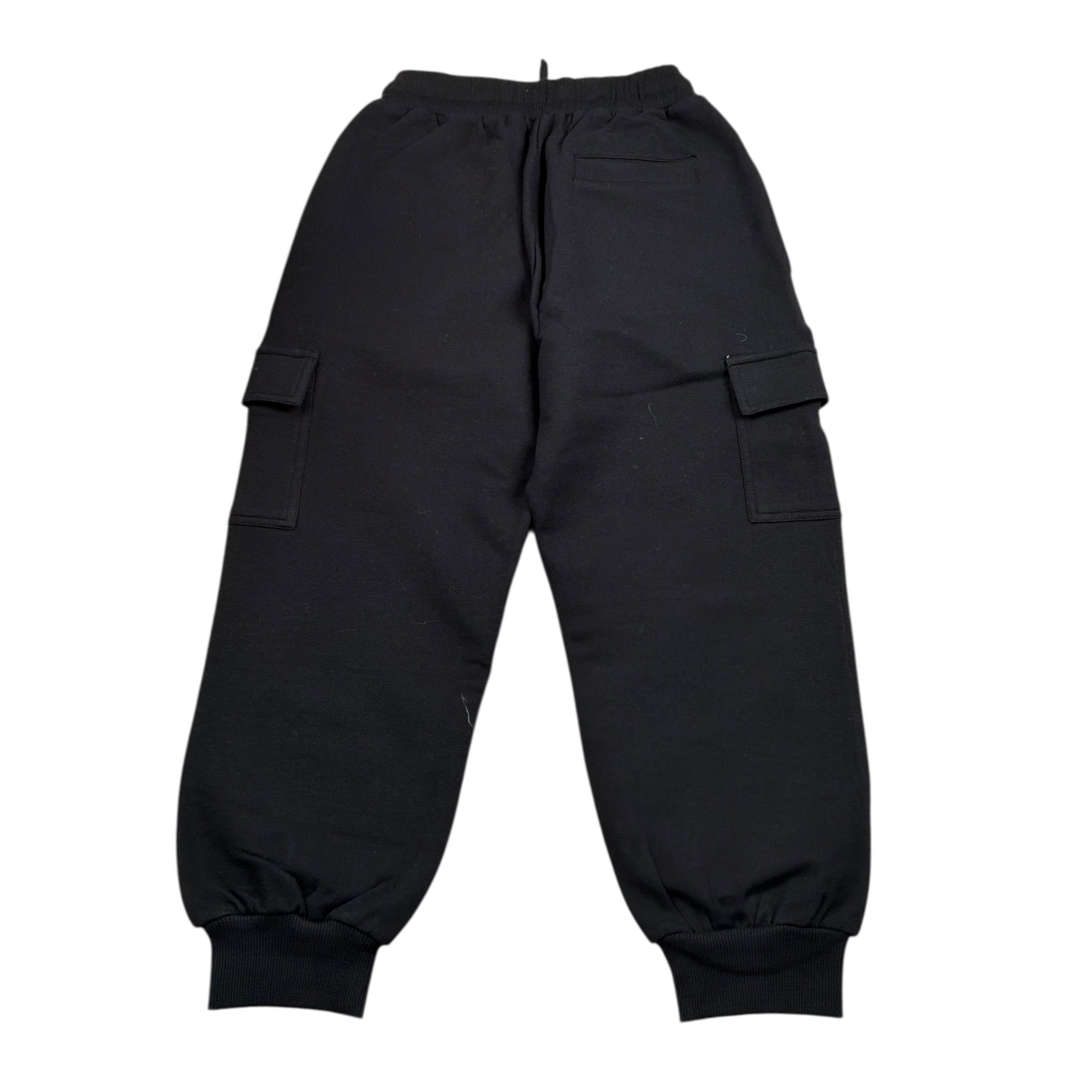 Cesare Paciotti Pantalone tinta unita con Alstico In Vita Nero per Bambino PFP6301J NERO CESARE PACIOTTI 