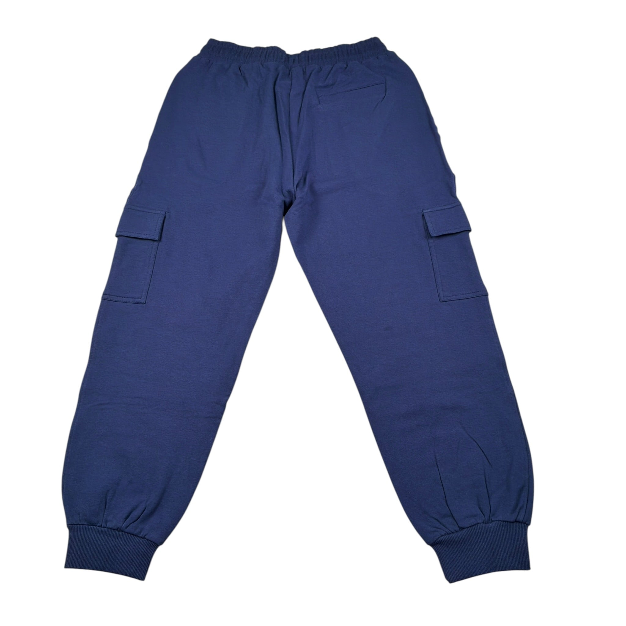 Cesare Paciotti Pantalone tinta unita con Alstico In Vita Blu per Bambino PFP6301JXX BLU CESARE PACIOTTI 